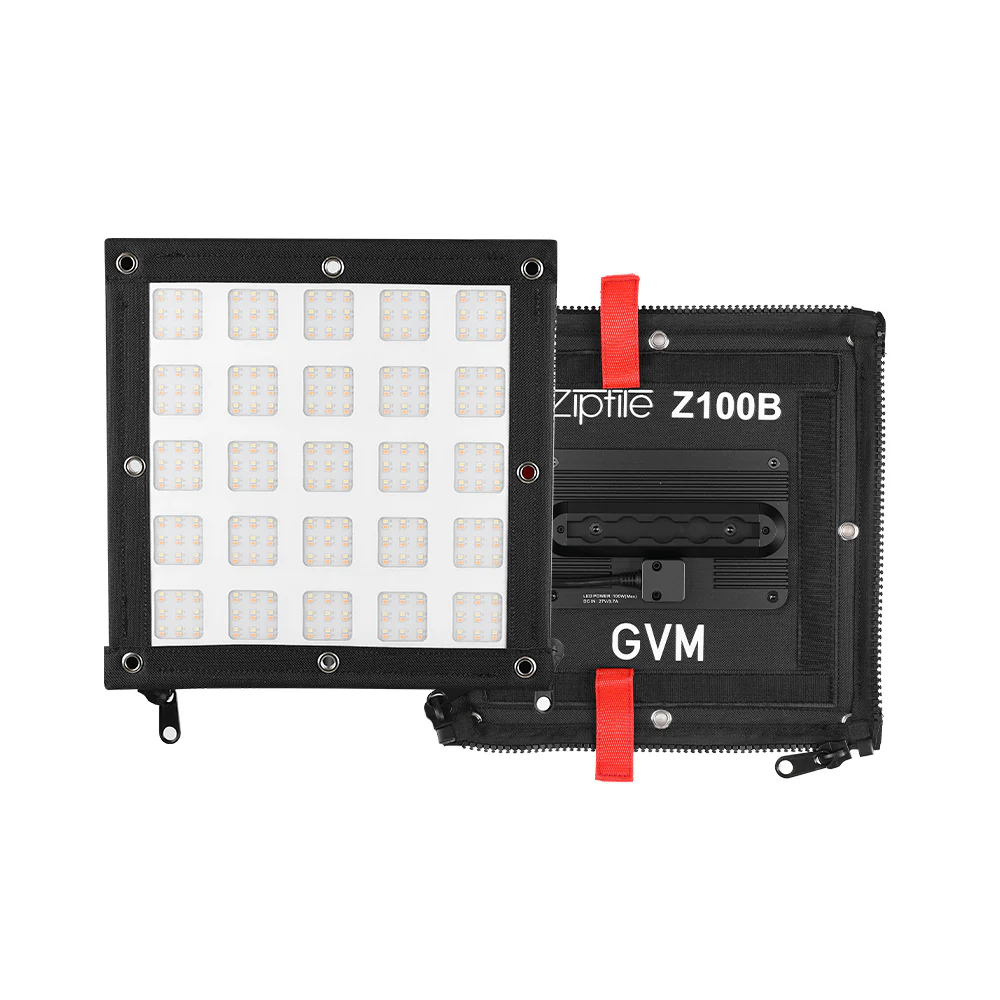 GVM LED ZIPTILE LIGHT PANEL Z100B Bi-Color