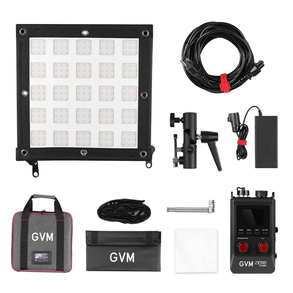 GVM LED ZIPTILE LIGHT PANEL Z100B Bi-Color - Image 2